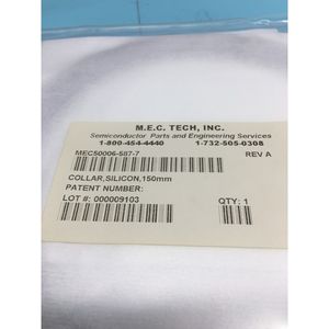 M.E.C. TECH MEC50006-587-7 COLLAR, SILICON, 150MM - Équipements et pièces semi-conducteurs de confiance à l'échelle mondiale chez - Product Image 5