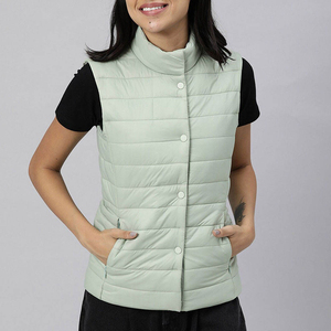 Men's New Trending Casual Winter Puffer Vest Gilets Warm Waistcoats with Sleeveless Design Knitted Fabric Streetwear Outerwear - Product Image 2