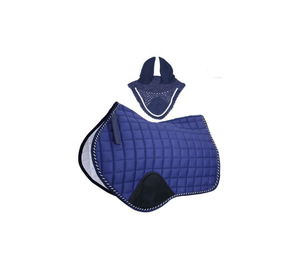 Juego de sudaderos personalizables para caballo de doma y salto, de color claro, de calidad premium, material de poliéster duradero, tela cómoda - Product Image 1