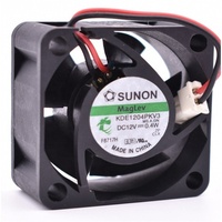 Sunon – ventilateur de refroidissement Axial Micro CPU ordinateur portable, 40x40x20mm, 3 broches 12V DC 0.4W 4020 4cm 6.3CFM 5200RPM