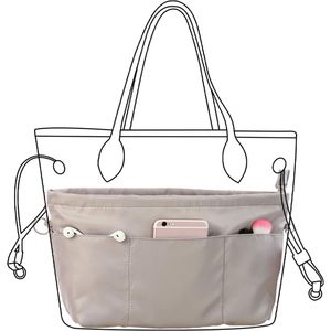Organizer in Nylon per Borse, Inserto per Borse Cosmetiche e Custodie, Compatibile con Varie Marche di Borse Tote - Product Image 3