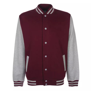 Premium Blue <b>White</b> Varsity <b>Jacket</b> <b>Men</b> Custom Logo College Baseball <b>Jacket</b> Streetwear - Product Image 3