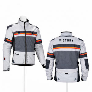 Chaqueta de Motociclismo para Hombre, Chaqueta de Aventura para Motocicleta, Impermeable, Resistente al Viento, Chaqueta Textil Protectora para Motociclista - Product Image 1