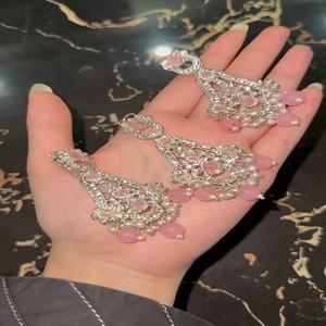 Joyería _ Último Diseño 2026, Pendientes y Maang Tikka para Mujer, para Bodas, Joyería de Moda - Product Image 3