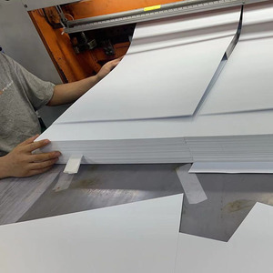 700x1000mm Rigid Opaque Matt White Pvc Sheet 0.3mm For Silk Screen Printing