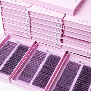 Extensions de cils en PBT, volume doux, style anime, manga, cosplay, effet pointes, cils en touffes de cachemire - Product Image 3