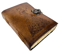 Journal relié en cuir véritable Fée Femmes Pages vierges Écrits et dessins personnalisés Carnet de notes Fournitures de bureau Cadeau Livre de notes