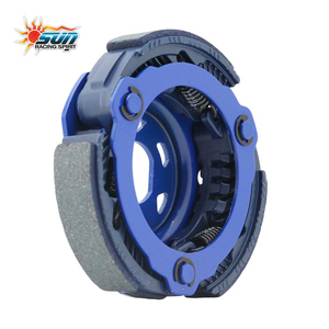 Ensemble d'embrayage en acier SUN Racing N-MAX 155 / AEROX 155, 1200 tr/min, revêtement bleu, fabrication taïwanaise, lancement fluide, scooter haute performance - Product Image 4
