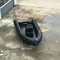 Bateau à rames gonflable en PVC Hyparon et fibre de verre de 5,5 m