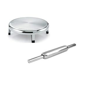 Máquina para Hacer Chapati y Roti Chakla Belan con Soporte, Rodillo y Tabla, Diseño Elevado para Cocina Casera - Product Image 2