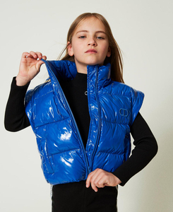 Chaqueta Acolchada Formal Negra de Alta Calidad con Logotipo Personalizado OEM, Chaqueta Impermeable y Cortavientos para Hombre y Mujer, para Mantener el Calor en Invierno - Product Image 3