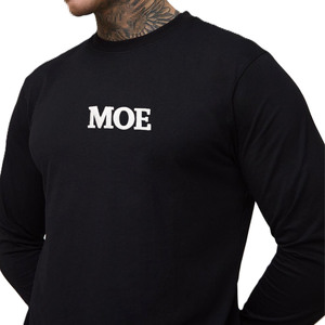 เสื้อยืดแขนยาวผู้ชาย ผ้าฝ้ายเจอร์ซีย์ ทรงเข้ารูป ปักโลโก้ตามสั่ง คอกลม ขายส่ง เสื้อสตรีทแวร์ - Product Image 3