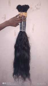 Hot Selling 12A Virgin Indian Bulk Raw Hair Extensions 100% Quality Natural Unwefted Hair From India Cuticle Hair - Product Image 6