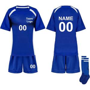 2025 ensemble de maillot de football unisexe personnalisé uniforme de football comprenant un short en jersey chaussettes accessoire - Product Image 2