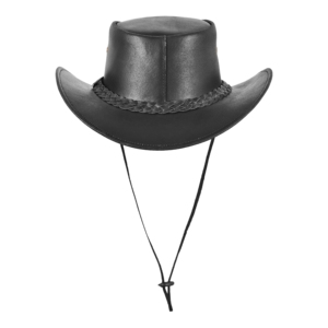 Top Selling Australian <b>Western</b> Style Genuine Leather Cowboy <b>Hat</b> Custom Colors & Branding Leather Riding & Outdoor <b>Hat</b> Wholesale - Product Image 2