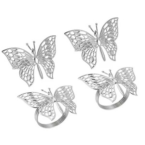 Anillo de Servilleta Metálico Profesional para Catering, Bodas, Banquetes, Fiestas y Eventos - Accesorios de Mesa Modernos, Duraderos y Ecológicos - Product Image 1