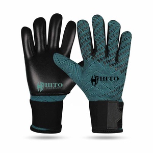 Gants de gardien de but au design personnalisé, paume avant en latex allemand, dos en latex, impression par sublimation et impression en silicone, rouleau négatif - Product Image 1