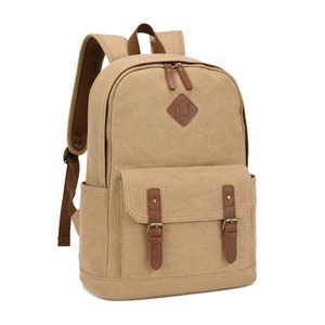 Sac à dos pour ordinateur portable en toile durable, multi-compartiments, pour homme, femme, unisexe, voyage, extérieur et usage quotidien - Product Image 1