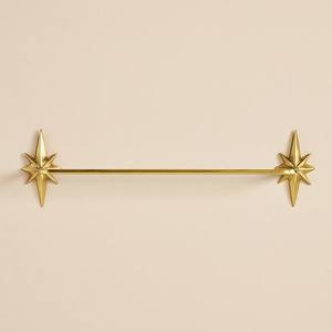 Designer Gold Bathroom <b>Towel</b> Rail Wall Mounted Brass <b>Towel</b> <b>Bar</b> Decorative Hardware Hotel Villa Apartment Bathroom Accessories - Product Image 4