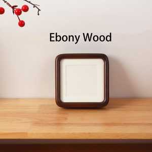 <b>Rounded</b> Corner Solid Wood Photo <b>Frame</b> Design for Tabletop Display Minimalist Tabletop Durable Brown <b>Frame</b> - Product Image 6