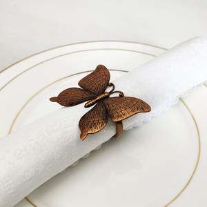 Handmade Decorative Napkin Rings with Modern Finish Ideal for Wedding Table Decor Festive Dining and Hotel Use - Product Image 3