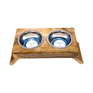 Soporte Elevado para Comedero de Mascotas de Madera de Mango - Hecho a Mano, Venta al Por Mayor - Product Image 3