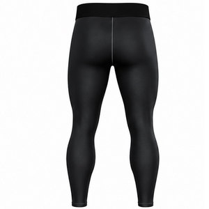 Pantalones de hombre diseñados con tela elástica y paneles de soporte muscular para un confort superior durante el entrenamiento. - Product Image 2