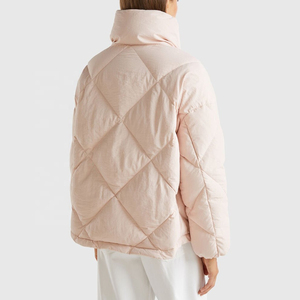 OEM High Quality <b>Women</b> Puffer <b>Jacket</b> Fashionable <b>Jacket</b> 100% Polyester Material <b>Lightweight</b> Breathable <b>Women</b> Puffer <b>Jacket</b> - Product Image 2