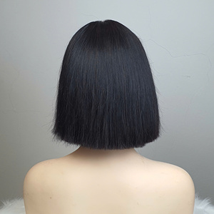 Human Hair bob Cut <b>Wig</b> Lace Frontal With Baby Hair Straight Human Hair <b>Wigs</b> <b>Short</b> bob - Product Image 2