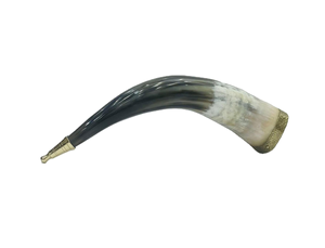 Cuerno Vikingo Moderno para Beber, Tamaño Mediano, Ecológico, Hecho a Mano, para Mesa de Cocina, con Borde de Latón, Punta de Cuerno de Búfalo - Product Image 2