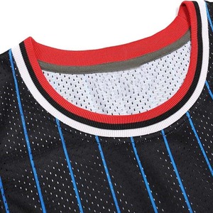 Custom Sublimated Basketball Jersey Breathable Quick Dry Polyester Plus Size Reversible Basketball Uniform Design Logo Wholesale - Product Image 6
