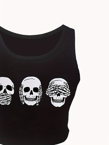 Débardeur de fitness unisexe en polyester/coton uni, sans manches, maille respirante, tricoté, anti-boulochage, col rond, style streetwear, personnalisable - Product Image 5