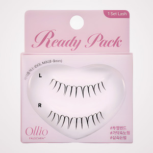 Suministros para extensiones de pestañas Korean K-Beauty Idol Mix 8-9mm 1 Pieza Olrio Pearl Mascara Kit de Pestañas Listo para Usar - Product Image 6