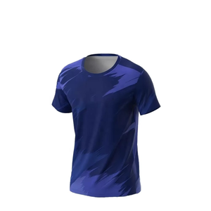 เสื้อรัดกล้ามเนื้อแขนยาวสีน้ำเงินสำหรับผู้ชาย MMA ยิวยิตสู คุณภาพพรีเมียม สกรีนโลโก้ตามสั่ง ระบายอากาศได้ดี ผลิตจากผ้าสแปนเด็กซ์/โพลีเอสเตอร์ - Product Image 3