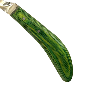 Cuchillo para Pezuñas de 7 Pulgadas con Hoja Curva de Acero Inoxidable y Mango de Madera, Herramienta Profesional Ajustable para Herradores de Caballos y Cabras, MOQ Bajo - Product Image 4