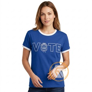 GREEK TREASURES T-shirts décontractés pour femmes Zeta Phi Beta Sorority, de haute qualité, 100% coton, col rond, manches courtes, respirants - Product Image 2