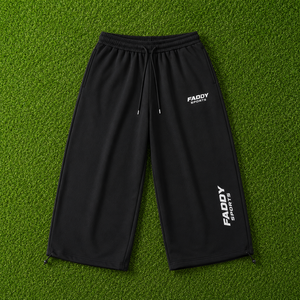 Pantalones Deportivos Anchos Personalizados para Hombre, Pantalones Jogger 3/4, Corte Holgado, Estilo Urbano, Hip Hop, Casual, para Entrenamiento Deportivo - Product Image 5