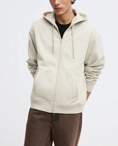 Sudadera Heavy Terry para hombre, conjunto de color sólido a la moda, Sudadera con capucha de poliéster y algodón de estilo americano para hombre - Product Image 5