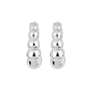Elegant Handmade Sterling Silver Bohemian Hoop <b>Earrings</b> Ethnic Inspired Lightweight Fashion Jewelry for Modern Women - Product Image 3