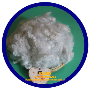 Fibra Reciclada 4D HD Blanca Holow Sin Silicona del Fabricante Vikohasan para Rellenar Juguetes, Almohadas, Cojines de Sofá, Mantas y Edredones - Product Image 5