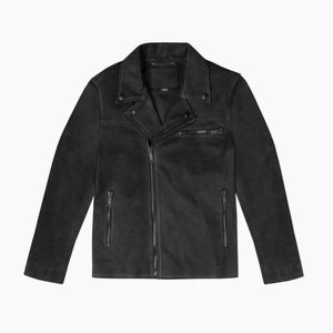 Chaqueta de Cuero Genuino Suave para Hombre, Chaquetas de Cuero de Alta Calidad al por Mayor con Logotipo Personalizado, Chaqueta para Hombre - Product Image 6