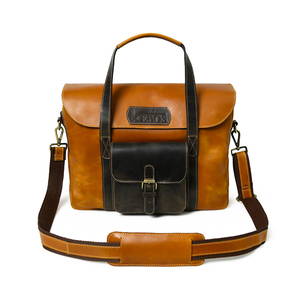 High-End Genuine <b>Leather</b> Laptop <b>Briefcase</b> for Corporate Meetings & Travel Needs From Best Supplier - Product Image 1