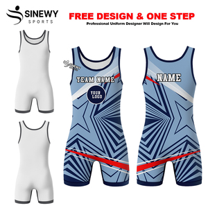 Sinewy Men's Wrestling <b>Singlet</b> Solid Color Polyester Spandex Stretch Lightweight Breathable <b>Weightlifting</b> Leotard - Product Image 2