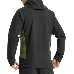Lightweight Breathable Full Zip Softshell Track <b>Jacket</b> 100% Polyester/Nylon Loose Fit Quick Dry <b>Waterproof</b> Eco-Friendly Autumn - Product Image 2