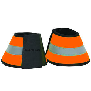 Botas de neopreno para caballos. Estas botas ofrecen una comodidad y protección superiores. Botas reflectantes de gran calidad. - Product Image 2