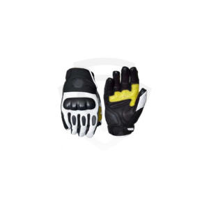 Gants de moto d'hiver personnalisés à doigts complets pour la course, en cuir, compatibles écran tactile, antidérapants, imperméables, respirants, avec protection des articulations - Product Image 1