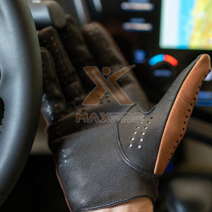 Nouvelle conception, vente en gros, gants de conduite en cuir imperméables, fabrication professionnelle, unisexe, toutes saisons, best-seller - Product Image 3