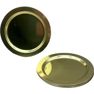 Ensemble de sous-verres en métal au design créatif pour support de verres, accessoire décoratif de table - Product Image 6