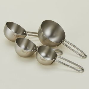 Juego de cucharas medidoras de metal en forma de corazón de 5 ml, ecológicas, diseños personalizables, tazas medidoras de calidad alimentaria, juegos de regalo para decoración del hogar - Product Image 2