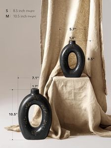 Private Labelling Decorative Aluminum Flower <b>Vase</b> Stylish Home Accent Lightweight Durable Modern Centerpiece <b>Unique</b> Design - Product Image 5